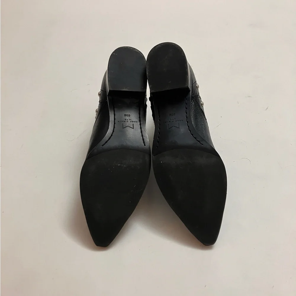 MARC FISHER “Yale” bootie with silver studs
